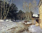 Levitan, Isaak March oil on canvas